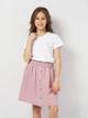 Подростковая патриотическая футболка для девочки Smile Time Ukraine Flower ULL36-32-2-3 158 см Белая (st_2000000165523) - изображение 8