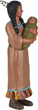 Figurka Mojo Native American Mother with Baby Large 9 cm (5031923865020) - obraz 3