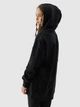 Детское худи для девочки 4F 4FJWSS24TSWSF0941-20S 122 Черное (5904698733644) - изображение 9