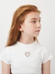 Подростковая футболка для девочки Reporter Young 241-0440G-16-200-1 140 см Белый экрю (5900703902364) - изображение 4