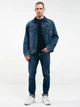 Jeansy slim fit męskie Big Star Terry Slim-551 W28-L32 Ciemnoniebieskie (5900714675806) - obraz 7