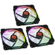 Вентилятор Raijintek Auras RGB Triple Pack (0R400052) - изображение 1