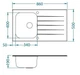Кухонна мийка Alveus Glassix 10 1089764 - зображення 2