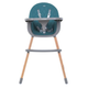 Детский стульчик для кормления деревянный El Camino LUMI ME 1111 LUMI Teal - изображение 3