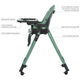 Стульчик для кормления El Camino ME 1037-B CRYSTAL Green - изображение 2