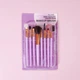 Набор кистей для макияжа Pink 8 шт - изображение 1