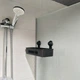 Полка в ванную на вакуумных присосках IwConcept RS-9 Black восстановленная - изображение 6