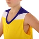Форма баскетбольная детская Zelart L050 размер S рост 140-150 см Yellow-Purple-White - изображение 8