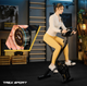 Велотренажер Trex Sport TX-340XB BRIZ магнитный черный - изображение 3