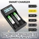 Универсальное ЗУ Liitokala Lii-CH2, 2 канала, Li-1.5/Ni-Mh/Li-ion/LiFePO4/Li-HiV, USB-C, LCD, Box - изображение 5