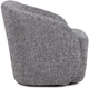 Крісло поворотне м'яке Vetro Mebel Тіно Сіре (Armchair-swivel-tino-grey) - зображення 3