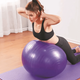 М'яч для фітнеса EasyFit, Діаметр 85 см, Максимальне навантаження 120 кг, ПВХ, Фіолетовий - изображение 2