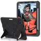 Чехол STR Spider Apple iPad Air 4 (10.9" экран) детский с подставками Spiderman Black - изображение 1