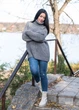 Светр "Джоллі" Сірий 44-48 Oversize Anika 000005571 - изображение 1