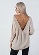 Светр "Кайлі" Бежевий 44-48 Oversize Anika 000005544 - изображение 2