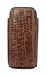 Футляр для 3 сигар Croco Design Brown - зображення 2