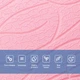 Панель 3D Pink 700*700*6mm (D) SW-00001950 - изображение 4