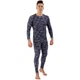 Мужской спортивный комплект рашгард + тайтсы Domino 210-4 размер L (170-175см) Grey-Black - изображение 1