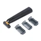Аккумуляторный триммер для бороды и тела Micro Trimmer портативный для сухого бритья с 3 насадками - изображение 3