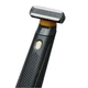 Аккумуляторный триммер для бороды и тела Micro Trimmer портативный для сухого бритья с 3 насадками - изображение 8