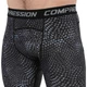 Штаны мужские компрессионные тайтсы мужские Domino 210-9 размер XL (175-180см) Black-Grey - изображение 6
