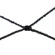 Сетка для волейбола волейбольная сетка с металлическим тросом Zelart 8610 Black-White - изображение 8