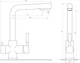 Cмеситель на кухню для фильтра GLOBUS LUX GLLR-0888-4-COLORADO бежевый латунь 000011310 - изображение 5