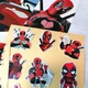 Стікерпак Набір наліпок Стікери Дедпул Deadpool Розмір А4 DP01 (24 шт.) - зображення 5