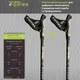Палки для скандинавской ходьбы Gabel e-poles G-1A XTL Snake Carbon электронные с Bluetooth и датчиками - изображение 6