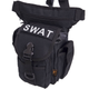 Сумка тактична на стегно SILVER KNIGHT SWAT Sport Ultra (нейлон, оксфорд 900D, р-р 28х27х10см, 7л, Чорний) - изображение 4