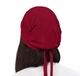 Медицинская шапочка женская HeadwearUniverse универсальная цвет Винный красный - изображение 3
