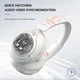 Бездротові bluetooth навушники LULE EL-GT1 з активним шумопоглинанням White - зображення 8