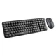 Беспроводная Клавиатура и Мышь TWolf TF350 2.4G ретро стиль 1600 DPI USB black - изображение 2