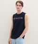 Майка Tom Tailor Tanktop with a logo print S Темно-синій 1041866ХХ10668 - изображение 1
