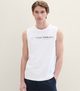 Майка Tom Tailor Tanktop with logo print L Білий 1041866ХХ20000 - зображення 1
