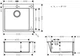 Мойка для кухни hansgrohe S51 S510-F450 Graphiteblack 43312170 - изображение 2
