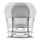 Детская кроватка 3 в 1 Kinderkraft Lovi Grey, 5902533913503 - изображение 5