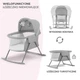 Детская кроватка 3 в 1 Kinderkraft Lovi Grey, 5902533913503 - изображение 6