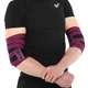 Бинты кистевые для жима и тяги Ezous Strong Wrist Wraps C-07 2шт в комплекте Black-Purple - изображение 3
