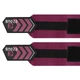Бинты кистевые для жима и тяги Ezous Strenght Wrist Wraps C-07 2шт в комплекте Black-Purple - изображение 2