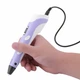 3D-ручка для рисования комплект 9M PLA (пластик 3 цвета), USB Purple - изображение 5