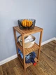 Стелаж (этажерка) 880х360х360 мм WoodDecor из натурального дерева 3 полочки покрытый маслом - изображение 3