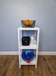 Стелаж (этажерка) 800х360х360 мм WoodDecor из натурального дерева 3 полочки Белый - изображение 3