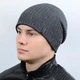 Мужские шапки Alex Al17035 L / 57-58 Темно-серый - изображение 2