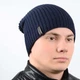 Мужские шапки Alex Al17027 L / 57-58 Темно-синий - изображение 2
