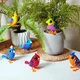 Интерактивная птичка DigiBirds II - Неразлучник (50 мелодий, клипса) - изображение 6