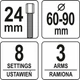 Съемник Шкива(Шестерни)24/60-90 мм Универсальный YATO YT-06340 - изображение 4