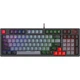 Клавіатура GamePro MK120B LED Red Switches USB Black (MK120R) - зображення 1