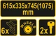 Тумба Для Инструмента на 10 секций 1075 x 615 x 335 мм VOREL (81830) - изображение 9