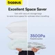 Насос електричний портативний Baseus Pocketgo Portable Air Pump Stellar (C11157700221-00) White - зображення 10